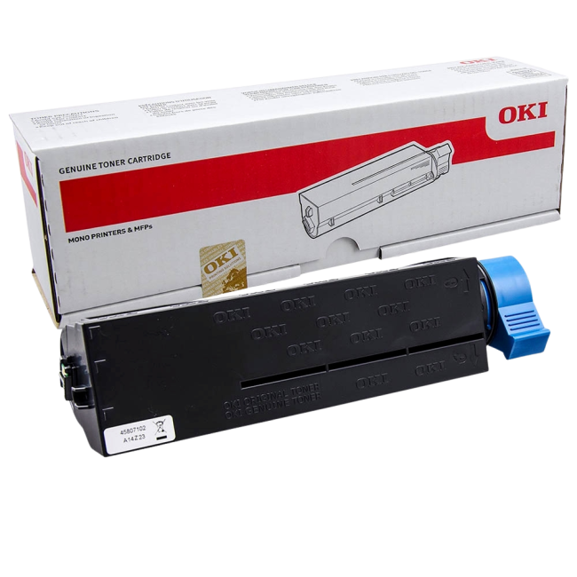Toner OKI 45807102 BLACK do B432DN B412DN MB472dnw